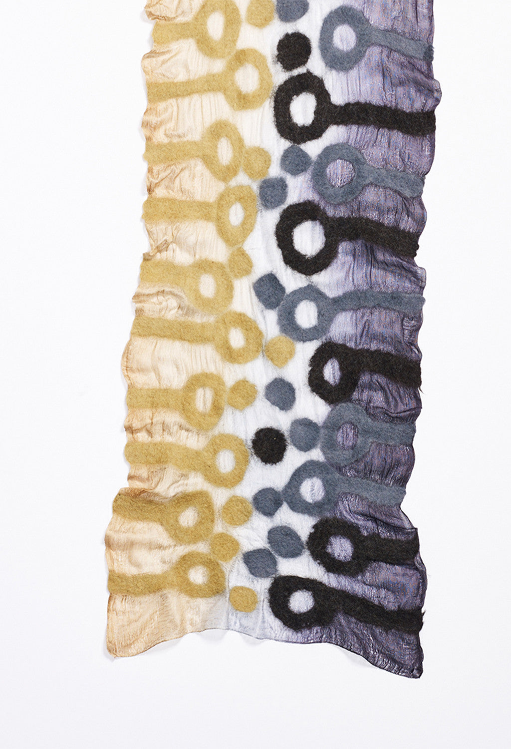 Musical Notes in Gold and Black