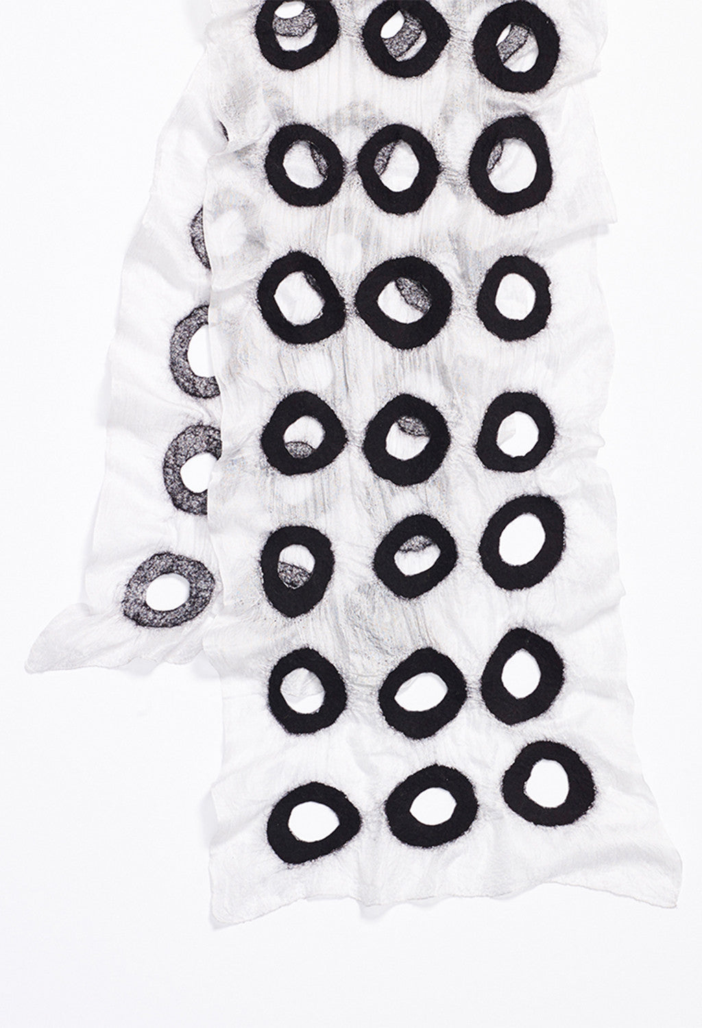 Black Rings on White Silk