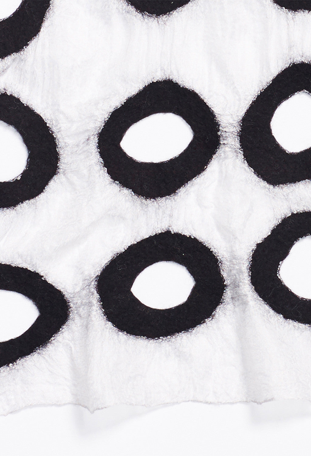 Black Rings on White Silk