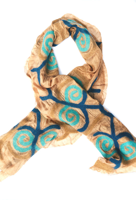 Traditional Kyrgyz Design- Blue