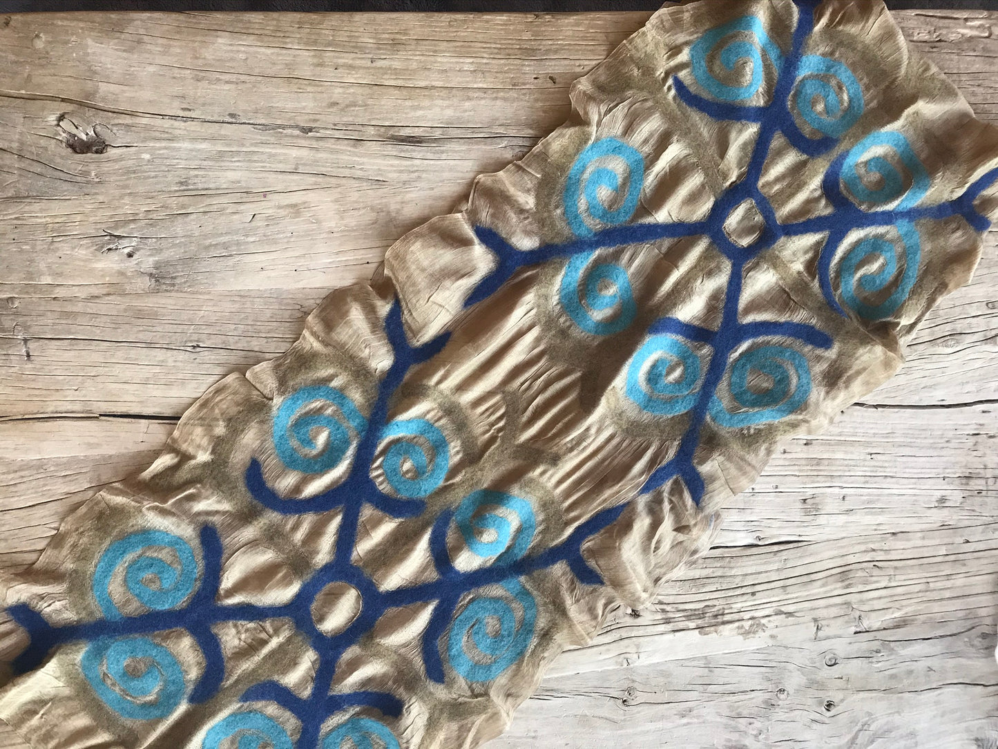 Traditional Kyrgyz Design- Blue