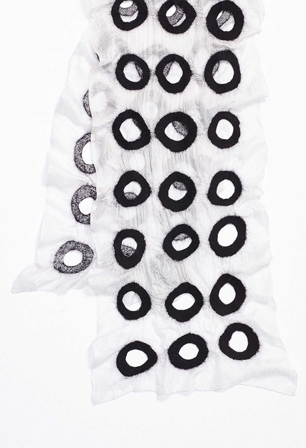 Black Rings on White Silk